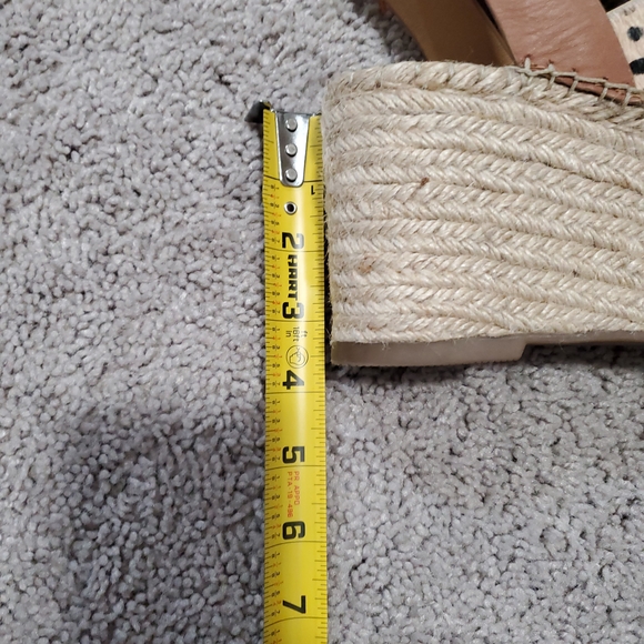 Dolce Vita Leopard Print Espadrille Wedge Sandals Size 9 - Picture 6 of 13